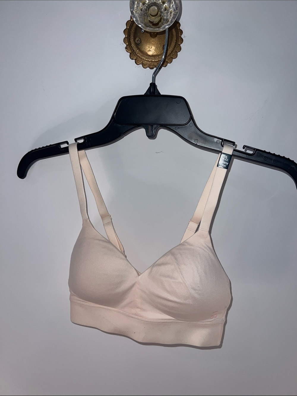 NWT Tommy John - Second Skin Triangle Bralette, blush